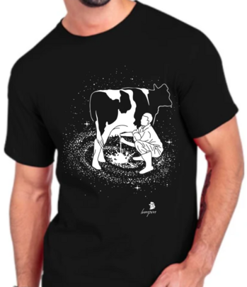 Playera Milky Galaxy