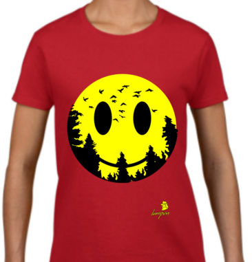 Playera Dark Smiley