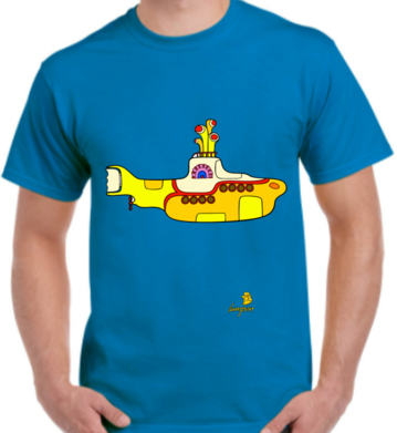 Playera Submarino Amarillo